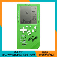 Retro Tetris Handheld Gaming Console - Portable Fun for All Ages