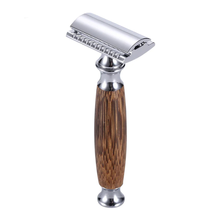 Eco-Friendly Bamboo Safety Razor - Classic Vintage Shaving