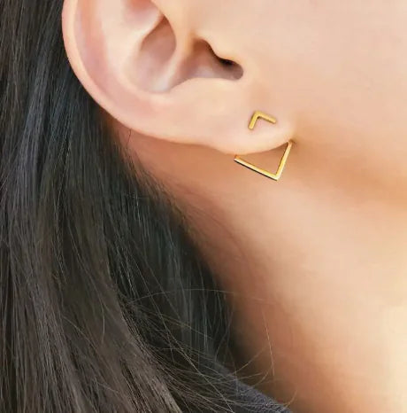 Elegant Minimalist Geometric Earrings