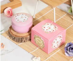 Aromatherapy Essential Oil Mini Candle with Dried Petals