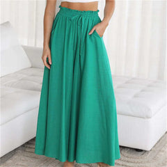 Chic Women's Loose Casual Trousers – Multiple Colors