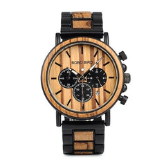 Eco-Friendly Luxury Wooden Wristwatch